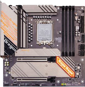 Resim Dragos Dragmode B760M D4PRO Intel B760 4000 MHz DDR4 Soket 1700 mATX Anakart 