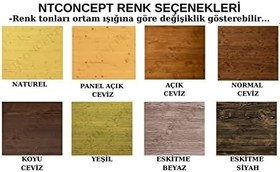Resim Ntconcept Rona Masif Ağaç Keson -NTmak1710k (110 cm) 