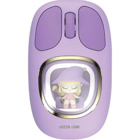 Resim Green Lion Kablosuz Şarjlı Ergonomik 3 Cihaz Destekli Mouse 