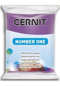 Resim Cernit Polimer Kil Seramik Hamuru Number One 56gr 941 Mauve 