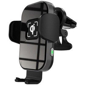 Resim Willowhaven Cc-30 Siyah Araç Kablosuz Şarj Cihazı - Tek Elle Kullanım, Hızlı Şarj, Güvenli Tutucu, Evrensel Uyumlu 