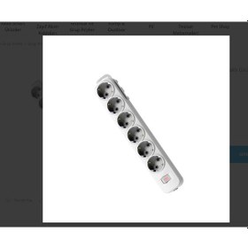 Resim Elbi Myra Anahtarlı Topraklı 6'lı Grup Priz 