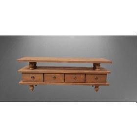 Resim Masif Ahşap Tv Ünitesi (490031691) 