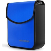 Resim Dancemonkey Rockbros 30110083001 Elektrikli Scooter Ön Asılı Çanta - Mavi, Su Geçirmez Gidon Çantası Altın 