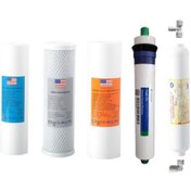 Resim Filtre Dünyası Usa Pentair Membran Su Arıtma Cihazı Filtresi 5Li Set Su Arıtma 