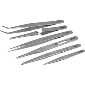 Resim STOREMAX 59104 6 pc Stainless Steel Tweezers 1185222 
