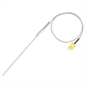 Resim Explosion1 K Tip Termokupl Tapalı Sayacı Sıcaklık Sensörü Probu -50 Ila 1100 ° C 3 3ft Tel 4X150MM (Yurt Dışından) 