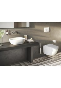 Resim VitrA Outline 5994B403-0016 Kare Tezgah Üstü Çanak Lavabo 45 CM 