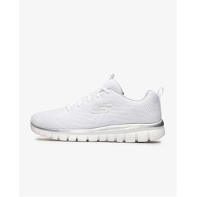 Resim Skechers Kadın Beyaz Spor Ayakkabı 12615 Wsl Beyaz 