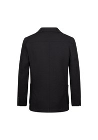 Resim Hatemoğlu Siyah Slim Fit Mono Yaka Klasik Ceket 14293024a001 991 1852645 Siyah 