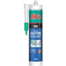 Resim Akfix Akfıx 100e Sılıkon Sıyah 280 Ml 