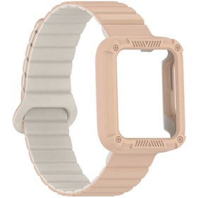Resim Gpack Xiaomi Redmi Watch 1 Kordon Solo Loop Mıknatıslı Strap Kayış KRD105 