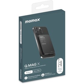 Resim Momax Q.MAG X MAGSAFE POWERBANK 5000 Mah 15W 