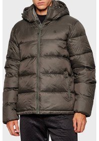 Resim Calvin Klein Erkek Mont Lv04rc518g Par Haki Haki 