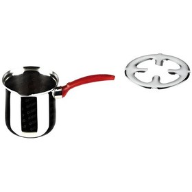 Resim Werty Home Paslanmaz Çelik 3-4 Kişiklik Cezve+ocak Cezve Küçültü 