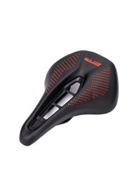 Resim Xindoker Bisiklet Sırt Yastığı Dağ Yolu Kullanıma Uygun Ortopedik Orta Boşluklu Yumuşak Ultra Hafif Soluklu Siyah-kırmızı Çok Renkli 