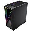 Resim Gamepower Ravadin Atx 3* Argb Infinity Fan Temper Cam Gaming Rgb Kontrolcüsü Kasa 