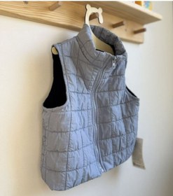 Resim MODA KAPİTONE BEBEK YELEK MAVİ 