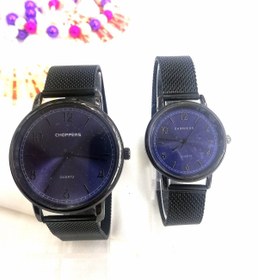 Resim Choppers Rakamlı Çift Sevgili Unisex Hasır Kordon Hediyelik Kol Saat 