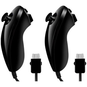 Resim Wıı Oyun Kumandası: 2'li Paket, Hızlandırıcılı, Sağ-sol El Kullanımına Uygun, Wii Ve Wii U İçin 