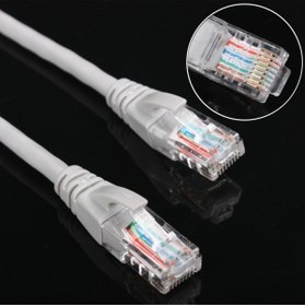 Resim ATAELEKTRONİK Cat6 10 Metre +tv Plus Fiber Adsl Modem Bilgisayar Ethernet Internet Kablosu Ağ Network Line Hat 