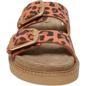 Resim Mammamia D25yt-1445 Günlük Leopar Kadın Terlik Leopar 