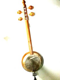 Resim Quality Carved Walnut Wooden Kemane Kamanche Kemence W/ Bag Ag1 