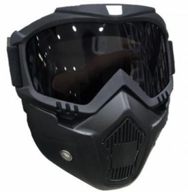 Resim Sway Sw 710 Jet Kask Maskesi Siyah 