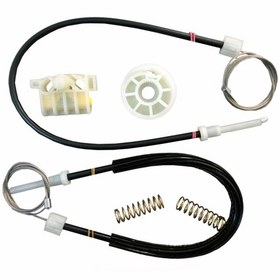 Resim Renault Laguna Mk3 2007-2015 için Sol Arka Cam Tel Halat İndirme 