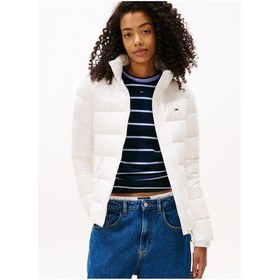 Resim Tommy Jeans Ekru Kadın Mont Dw0dw21618ybl-11328 Ekru 
