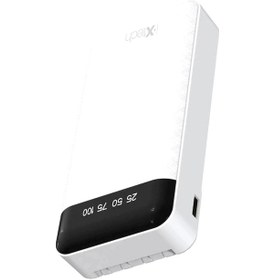 Resim 20.000 Mah Powerbank Kablosuz Şarj Cihazı Beyaz Beyaz 