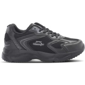 Resim Slazenger ORNELLA Kadın Sneaker Koşu & Yürüyüş Ayakkabısı Siyah / Koyu Gri 