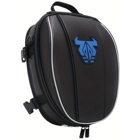 Resim Hightower Mavi Motosiklet Sırt Çantası Bagaj Çantası Dayanıklı Universal Saddle Bag Mavi 