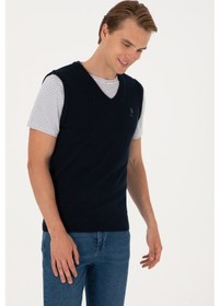 Resim U.s. Polo Assn. Erkek Lacivert Süveter 50316843-vr033 Lacivert 