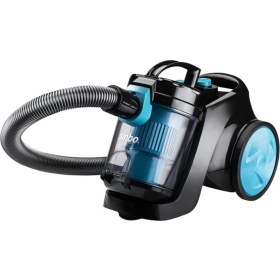 Resim Woodhub Yenilikçi Elektrikli Süpürge, Torbasız, Güçlü ve Hafif, Mavi Renk 