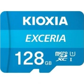 Resim Kioxia 128GB Excaria Micro SDXC UHS-1 C10 100MB/sn Hafıza Kartı LMEX1L128GG2 