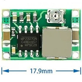 Resim Mini-360 Voltaj Düşürücü Modül Güç Kaynağı Ayarlanabilir Voltaj Çıkışı 1v/ 17v Rc Uçak Araba Quadco 