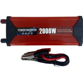 Resim 2000 Watt Inverter Dönüştürücü - Güç Kaynağı - Akü Bağlantlı -12 /230 Volt P22018S1710 