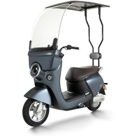 Resim Kuba Blues Elektrikli Scooter Gri 
