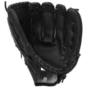 Resim Moveevo Profesyonel Beyzbol Eldiveni - Pu Malzeme, 11.5 İnç, Siyah Çeşitli Renk Ve Boy Seçenekleri 
