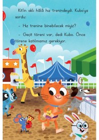 Resim Kit ve Kubo Lunapark Hız Treninde 