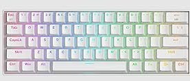 Resim Redragon K530 Pro Draconic Brown Switch TKL TR Q RGB Beyaz Mekanik Kablosuz Gaming (Oyuncu) Klavye 