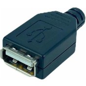 Resim Buharaelektronik Ic-265F Usb Seyyar Dişi Kapaklı 