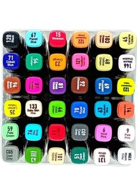 Resim Masis Çift Taraflı Twin Grafik Marker Kalem Seti 36 Renk 