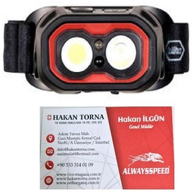 Resim Rico 013-rc0042 Şarjlı Led Kafa Lambası 800 Lümen - Kamp, Balıkçılık Ve Tamir İçin Beyaz 