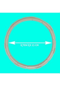 Resim Schafer Uyumlu Düdüklü Tencere Kapak Contası 23 CM Beyaz 