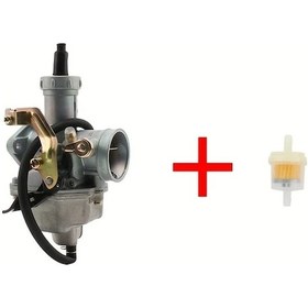 Resim Ronglight Pz30 Alüminyum Alaşım Motor Karbüratör Kit Filtreli Hızlanma Pompası Cg125cc 150cc 200cc 250cc 300cc Enduro 