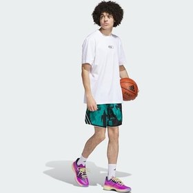 Resim adidas Get Buckets Graphic Tee Spor T-Shirt, JI7116 