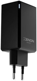 Resim Xenon Smart Hızlı Şarj Adaptörü 65W GaN + Type-C Kablo 100W PD | 4 Port iPhone & Samsung Uyumlu X6425 