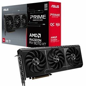 Resim Asus Prime Radeon RX 9070 XT OC 16 GB GDDR6 256 Bit HDMI DP Ekran Kartı 